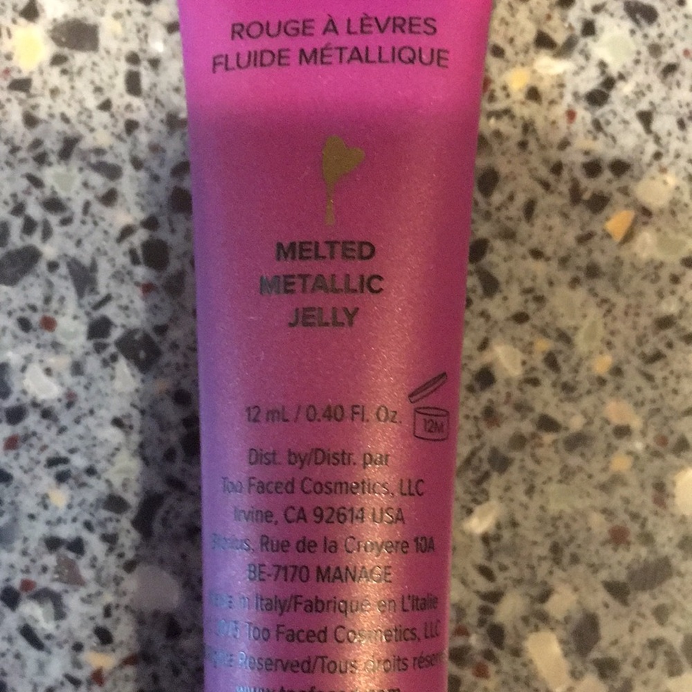 NEW Too Faced Melted Liquified Metallic Lipsick - Picture 4 of 4